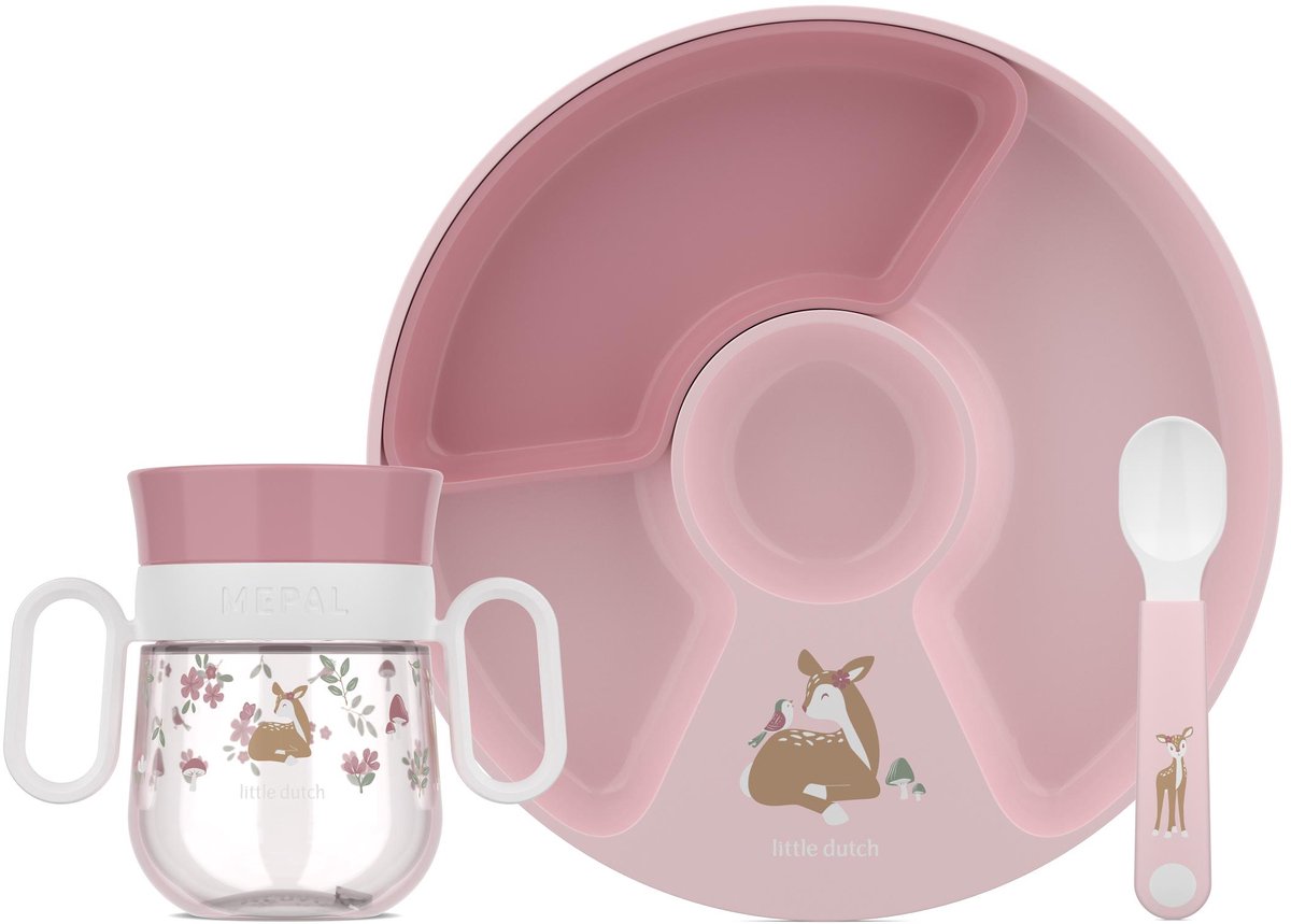 MEPAL set babyservies mio 3-delig - fairy garden