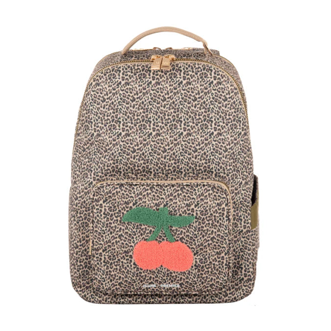 JEUNE PREMIER Bobbie rugzak - Leopard cherry
