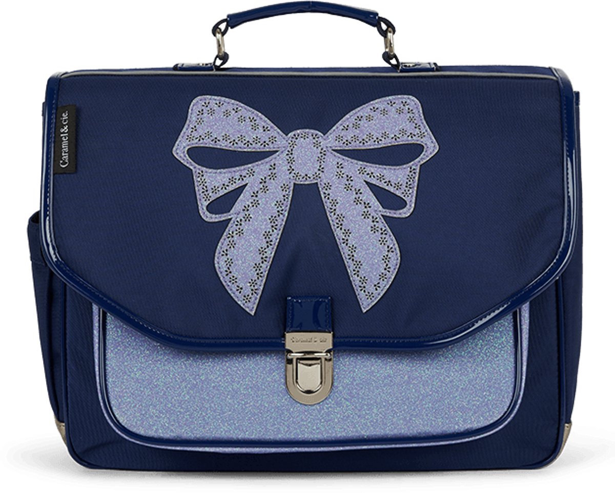 CARAMEL&CIE Schooltas medium - Miss Blue