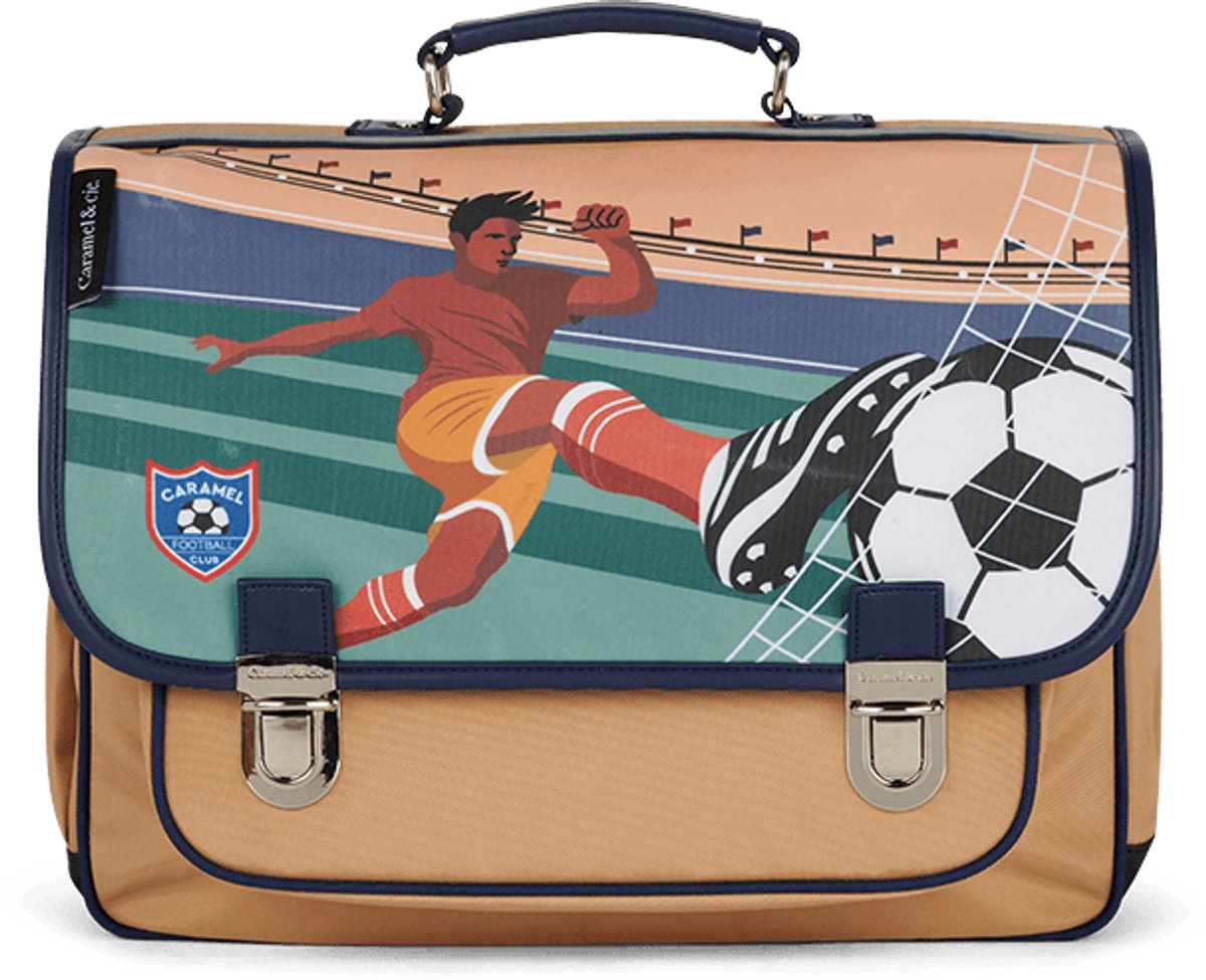 CARAMEL&CIE Schooltas medium - Football Club