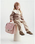 CARAMEL&CIE Schooltas small - Pink Oxford