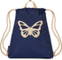 CARAMEL&CIE Gym Bag - Blue Butterfly