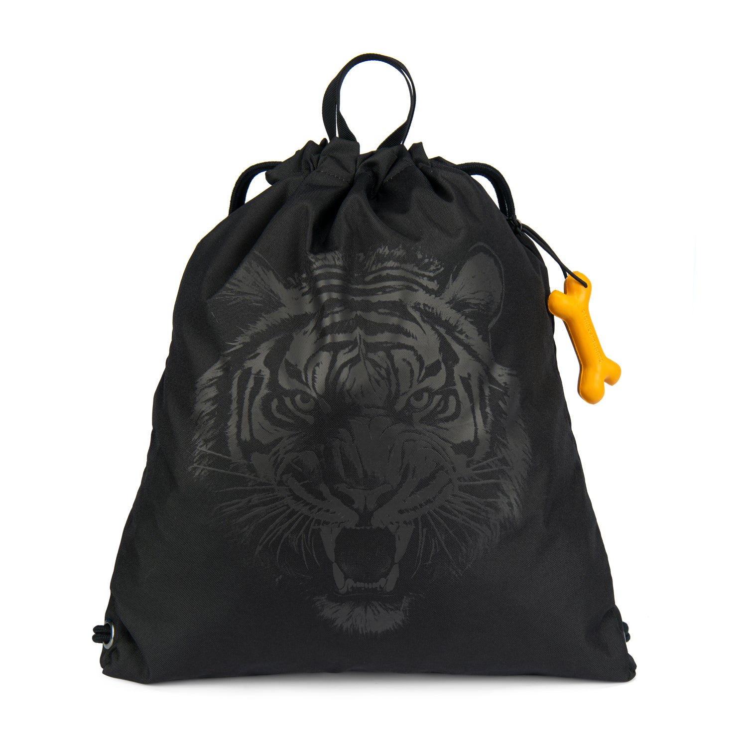 STONES & BONES Hazel 3.0 gymtas - FIERCE TIGER zwart