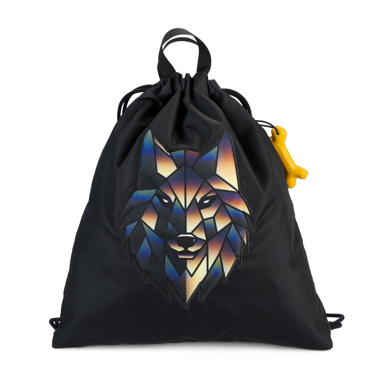 STONES & BONES Hazel 3.0 gymtas - WOLF zwart