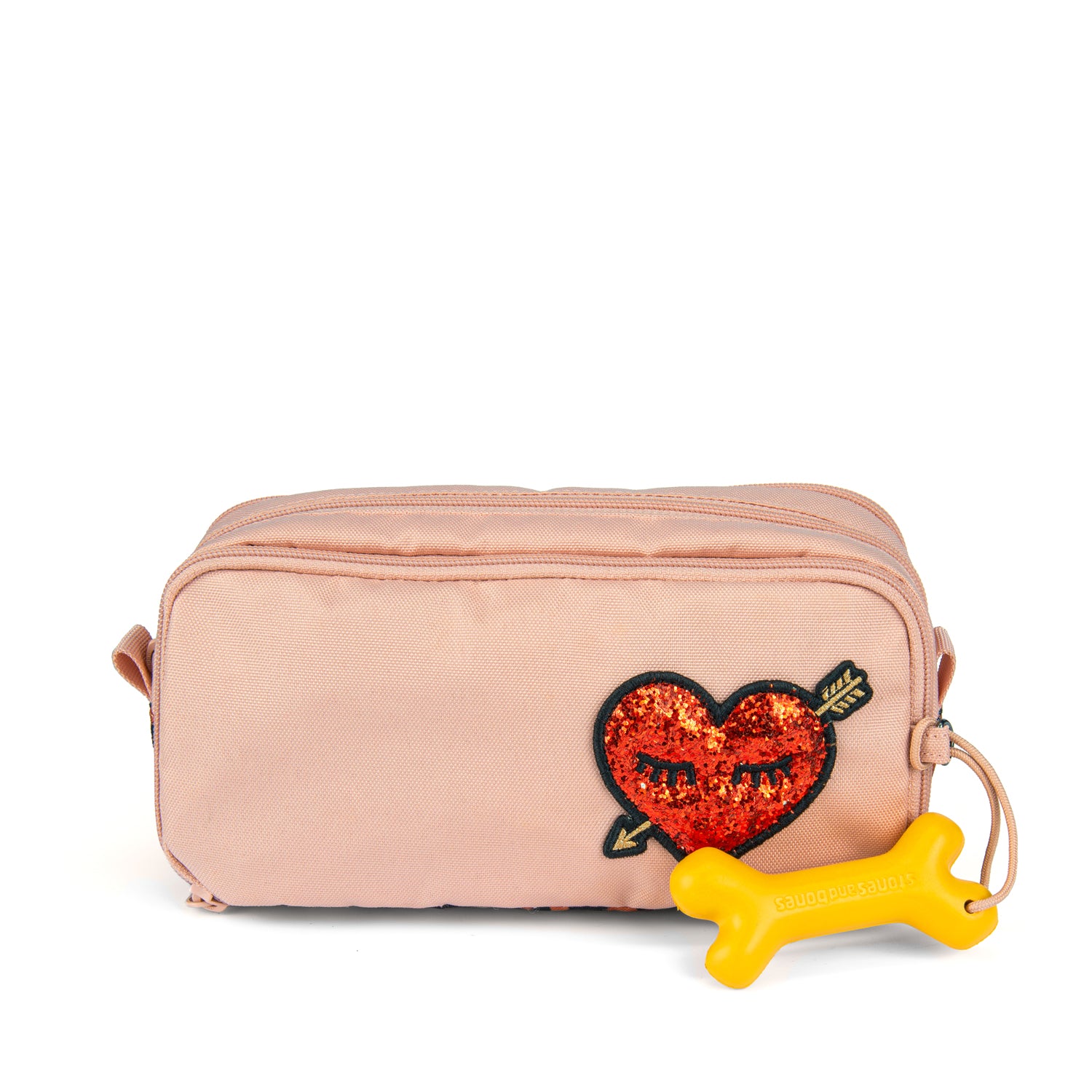 STONES & BONES Rowan 2.0 pennenzak - WILD HEART oud roze