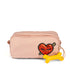 STONES & BONES Rowan 2.0 pennenzak - WILD HEART oud roze