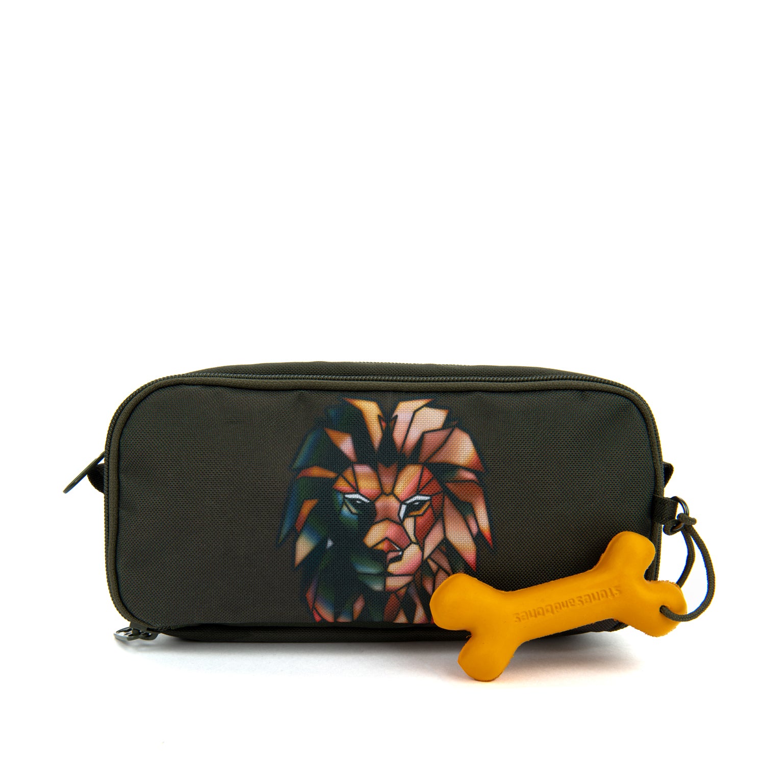 STONES & BONES Rowan 2.0 pennenzak - GREAT LION kaki