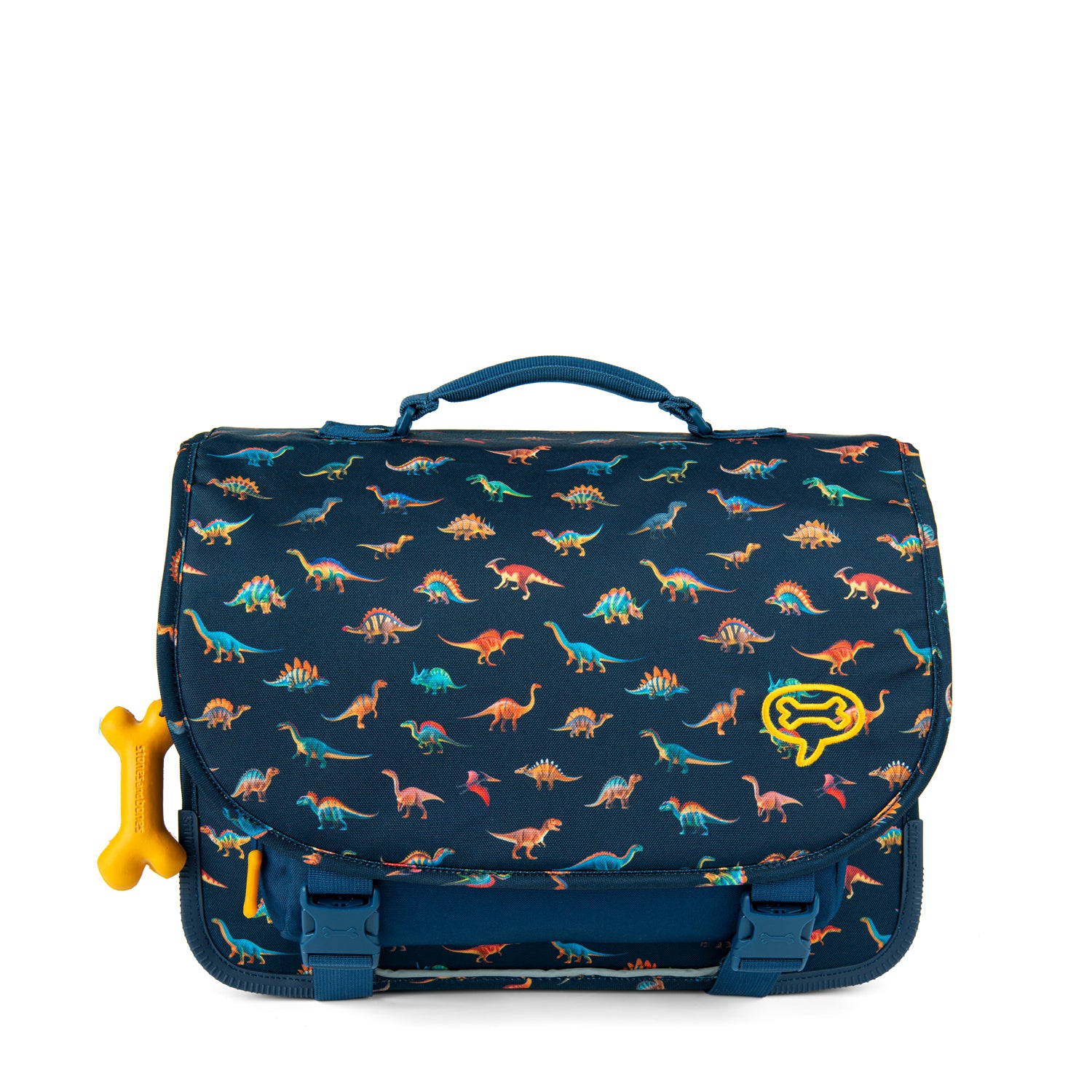 STONES & BONES Lily schooltas - DINO TOYS indigo