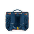 STONES & BONES Lily schooltas - ROYAL LIONS indigo