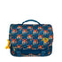STONES & BONES Lily schooltas - ROYAL LIONS indigo