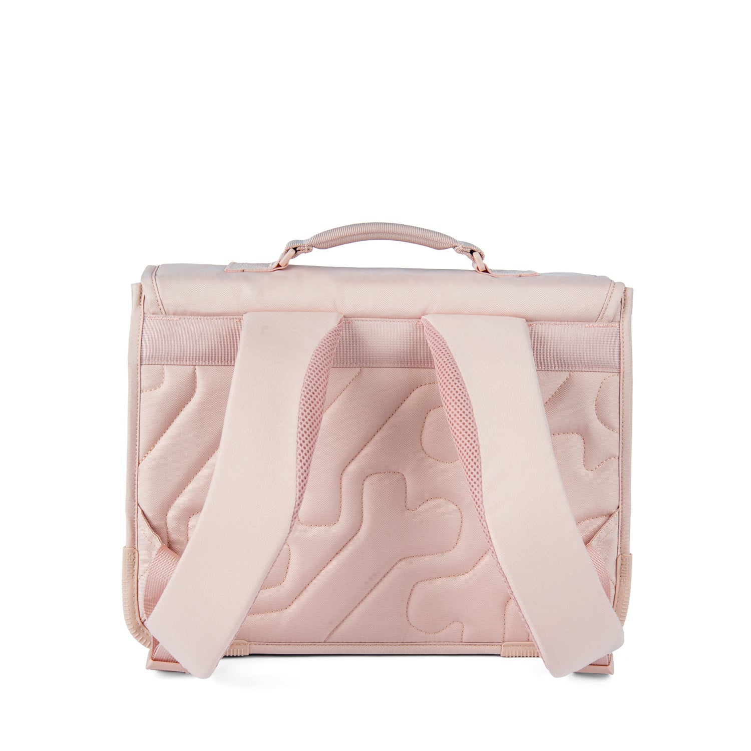 STONES & BONES Lupin schooltas - WILD HEART oud roze