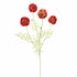 Scabiosa Pod Spray 60Cm - Red