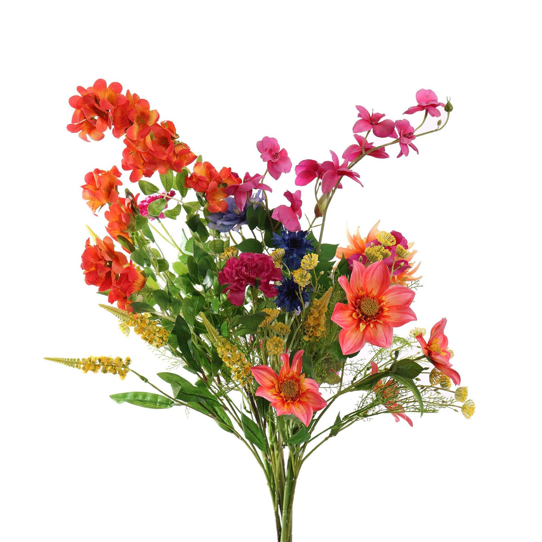 Wild flower bundle - 35x40x85cm - mix orange
