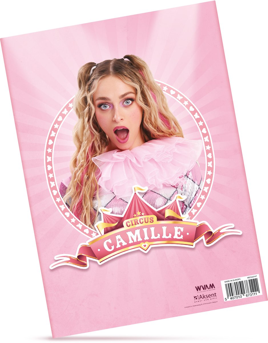 CAMILLE Circus - Elastiekmap A4
