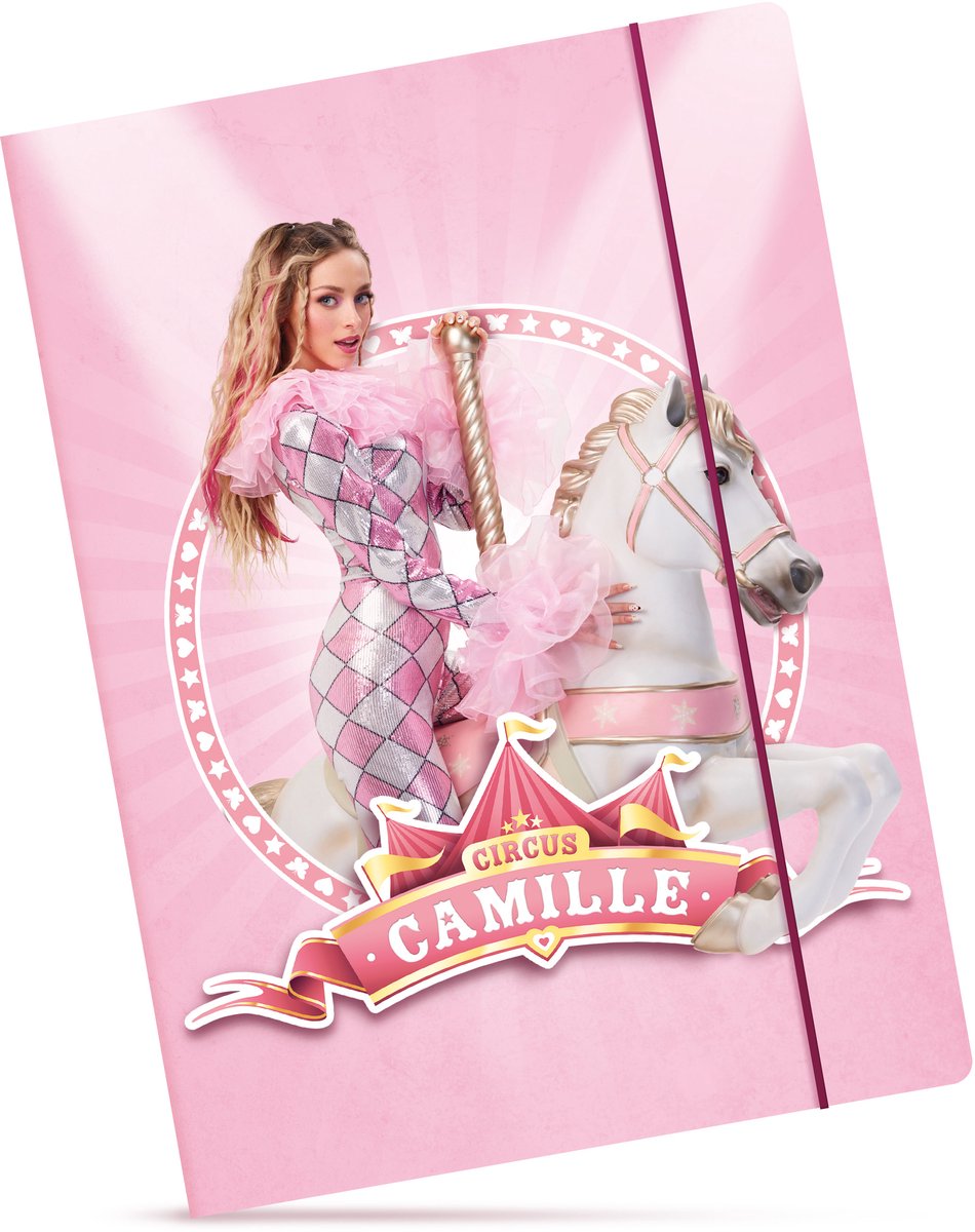 CAMILLE Circus - Elastiekmap A4