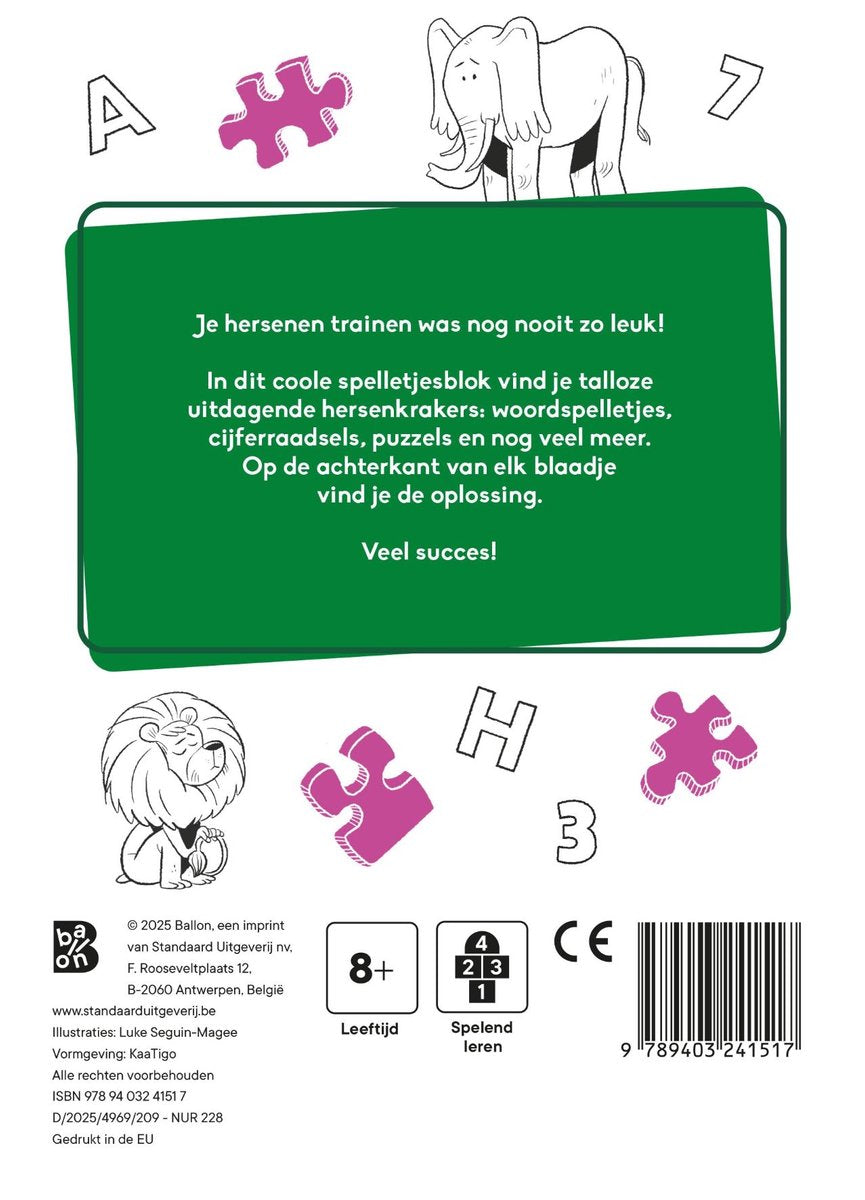 De leukste hersenkrakers - +8 jaar