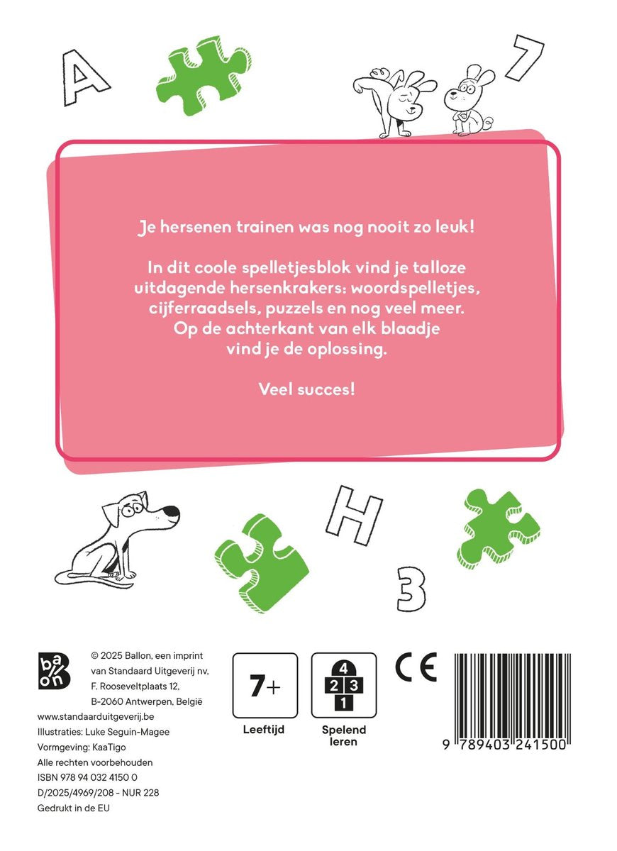 De leukste hersenkrakers - +7 jaar