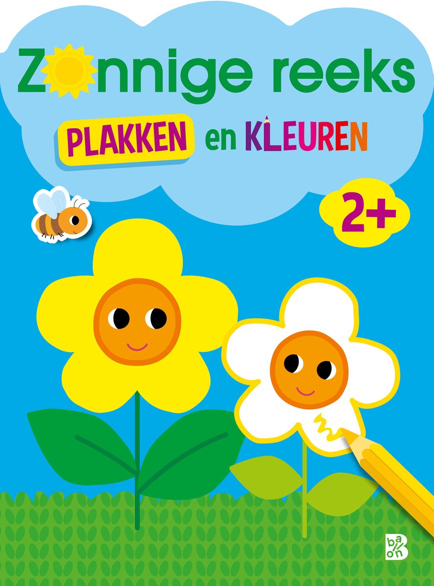 Zonnige reeks: Plakken en kleuren - +2 jaar