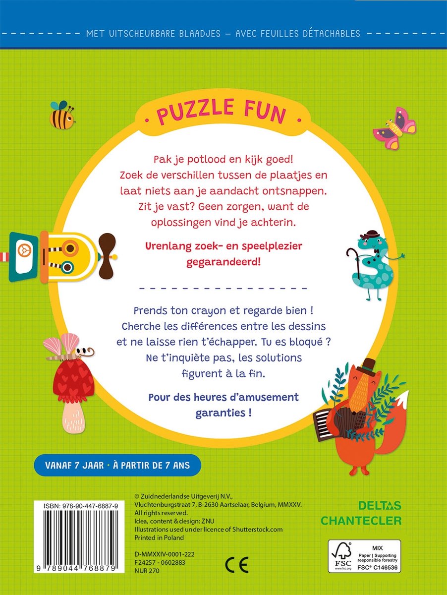 Puzzle Fun - Zoek de verschillen