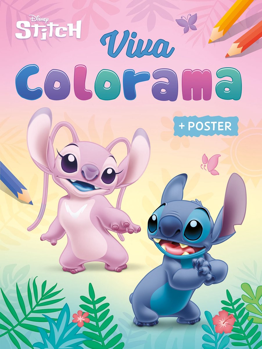 Disney Viva Colorama (met poster) Stitch