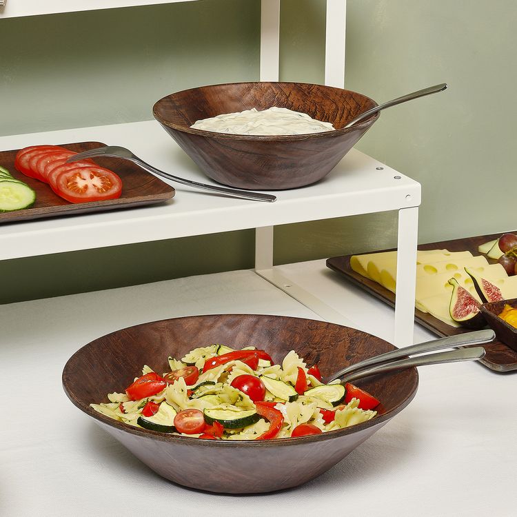 BONBISTRO Omni - Kom 19xH6cm - kastanjebruin