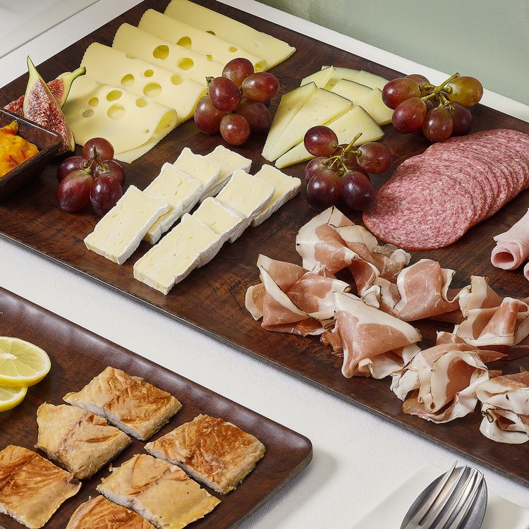 BONBISTRO Omni - Serveerplank 53x32,5cm - kastanjebruin