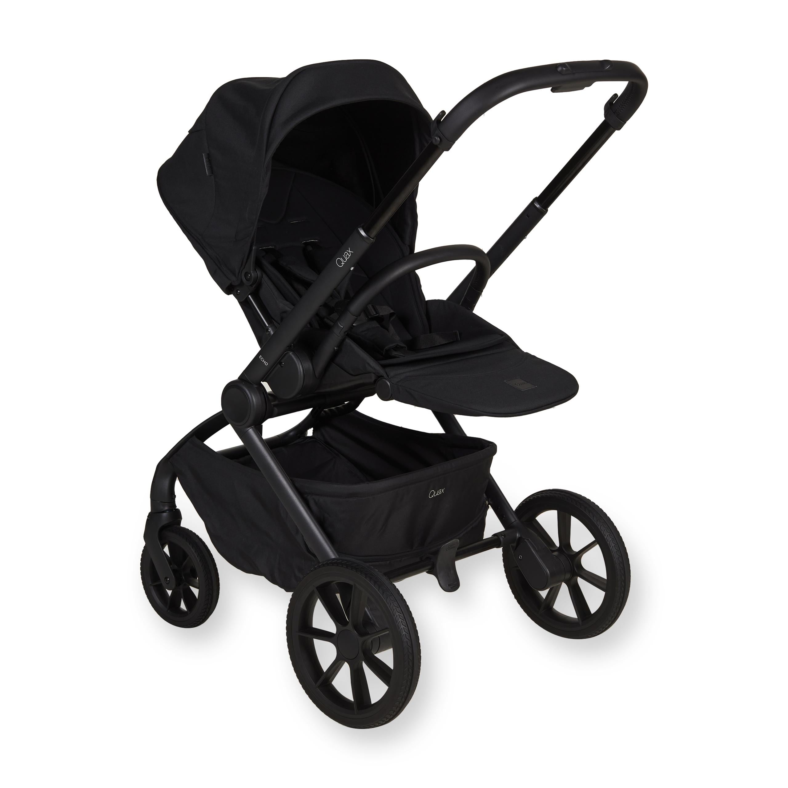 QUAX Echo wandelwagen - zwart