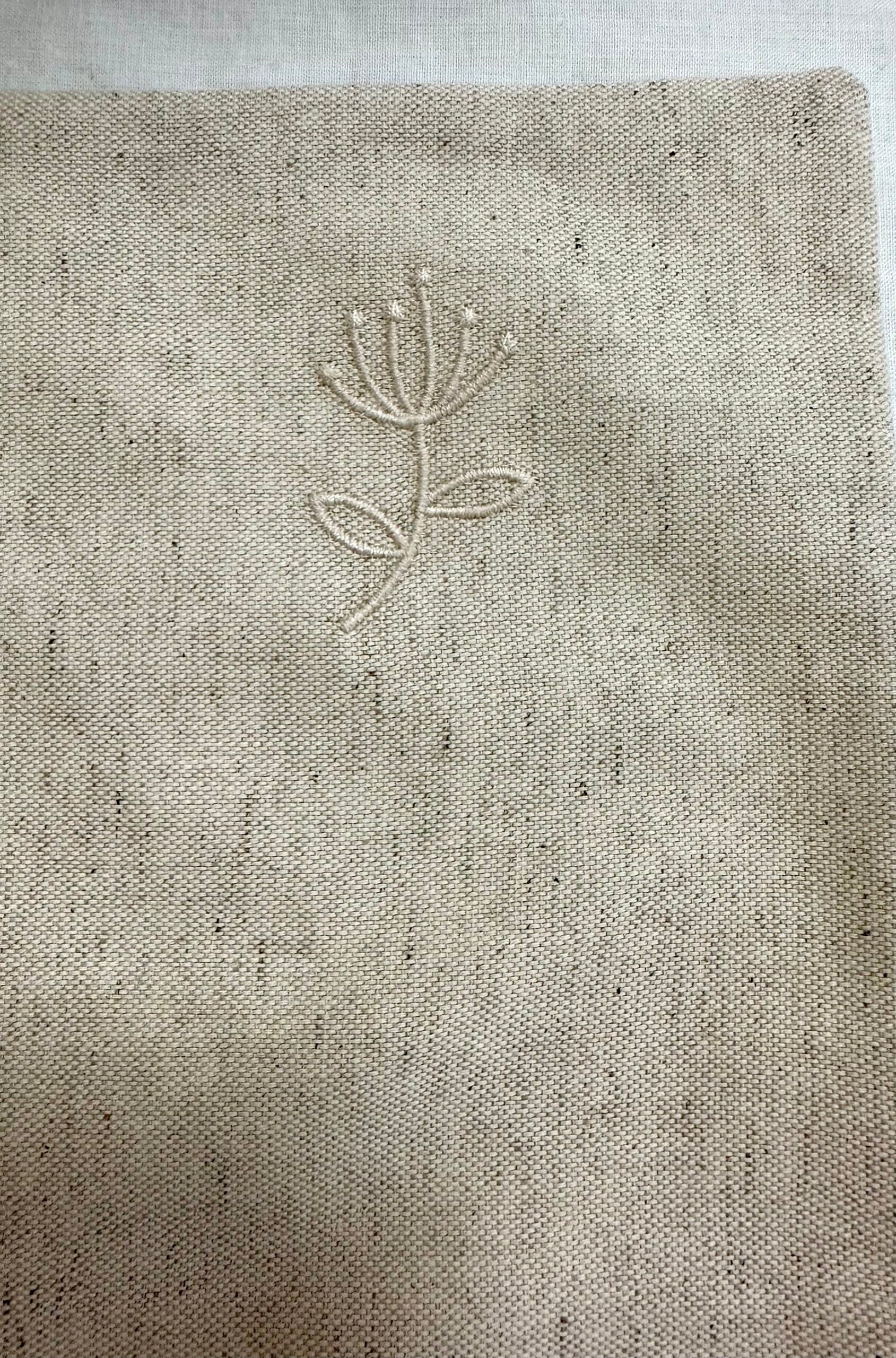LIVING NATURE Kussen - Linnen collectie beige