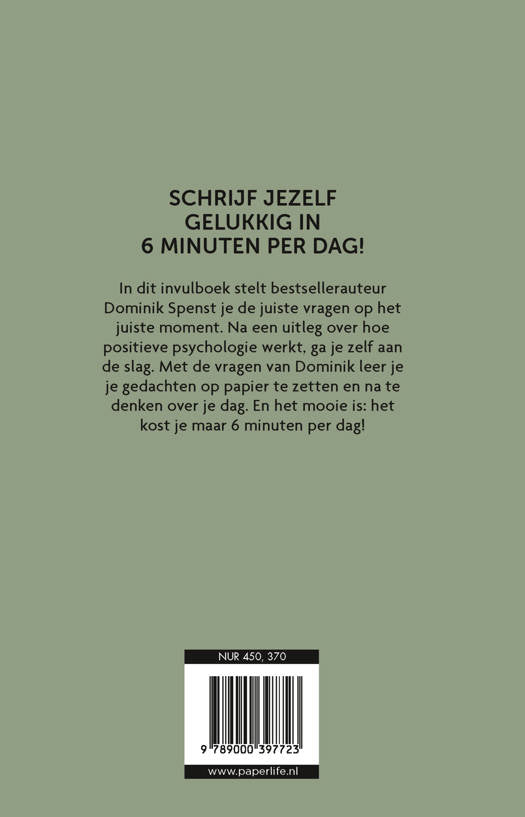 Het 6 minuten dagboek - groene editie