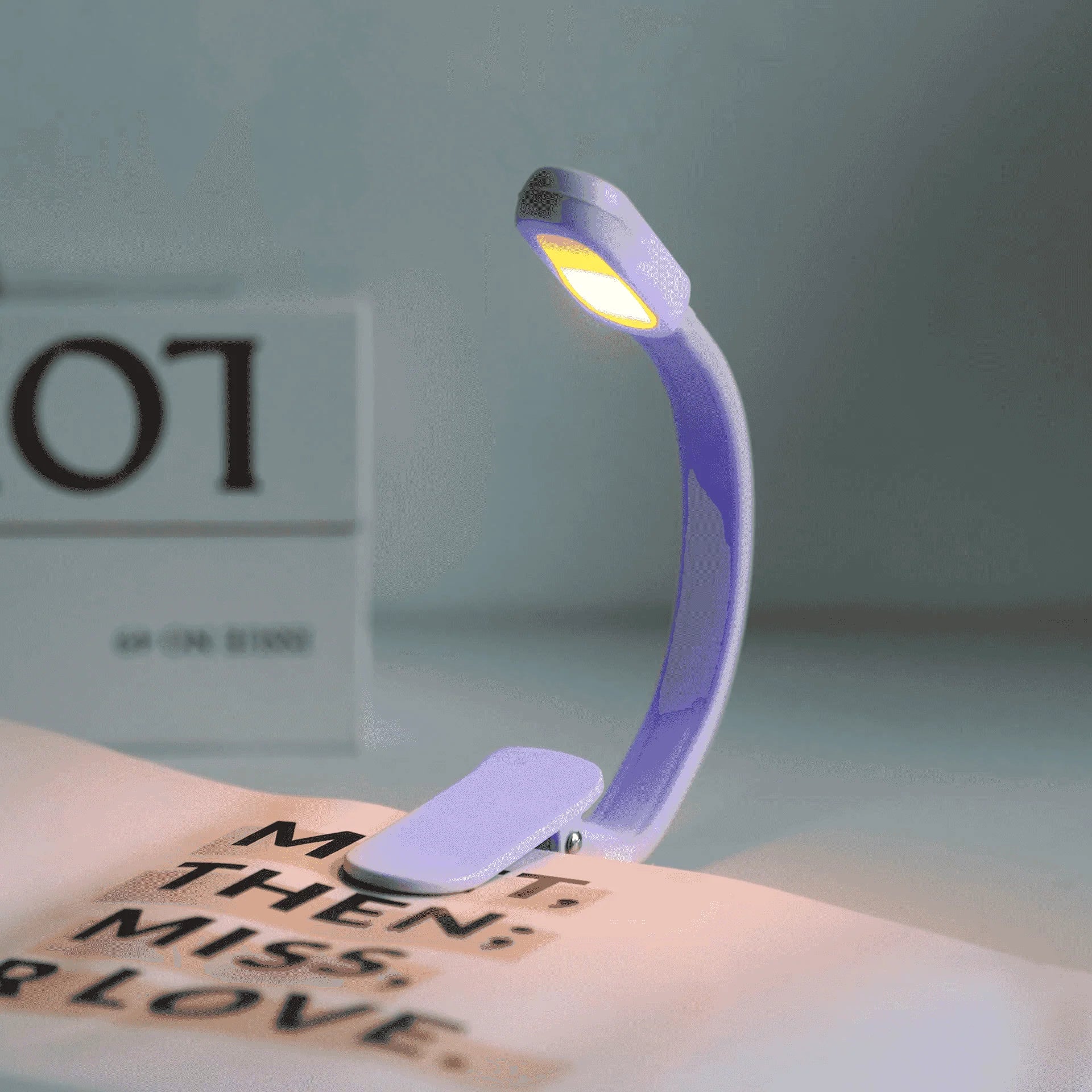 I-TOTAL LED Reading light - pastel purple