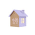 I-TOTAL Birdhouse alarm clock - pastel purple