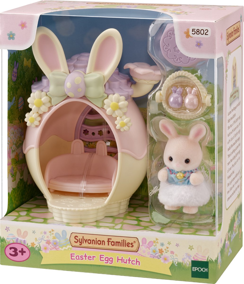 SYLVANIAN Paas eieren hut