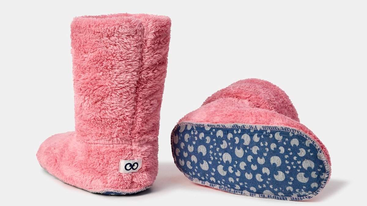 WOODY Pantoffels - roze - 37/40