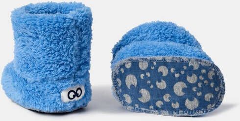 WOODY Pantoffels - blauw - 37/40