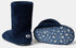 WOODY Pantoffels - donkerblauw - 37/40