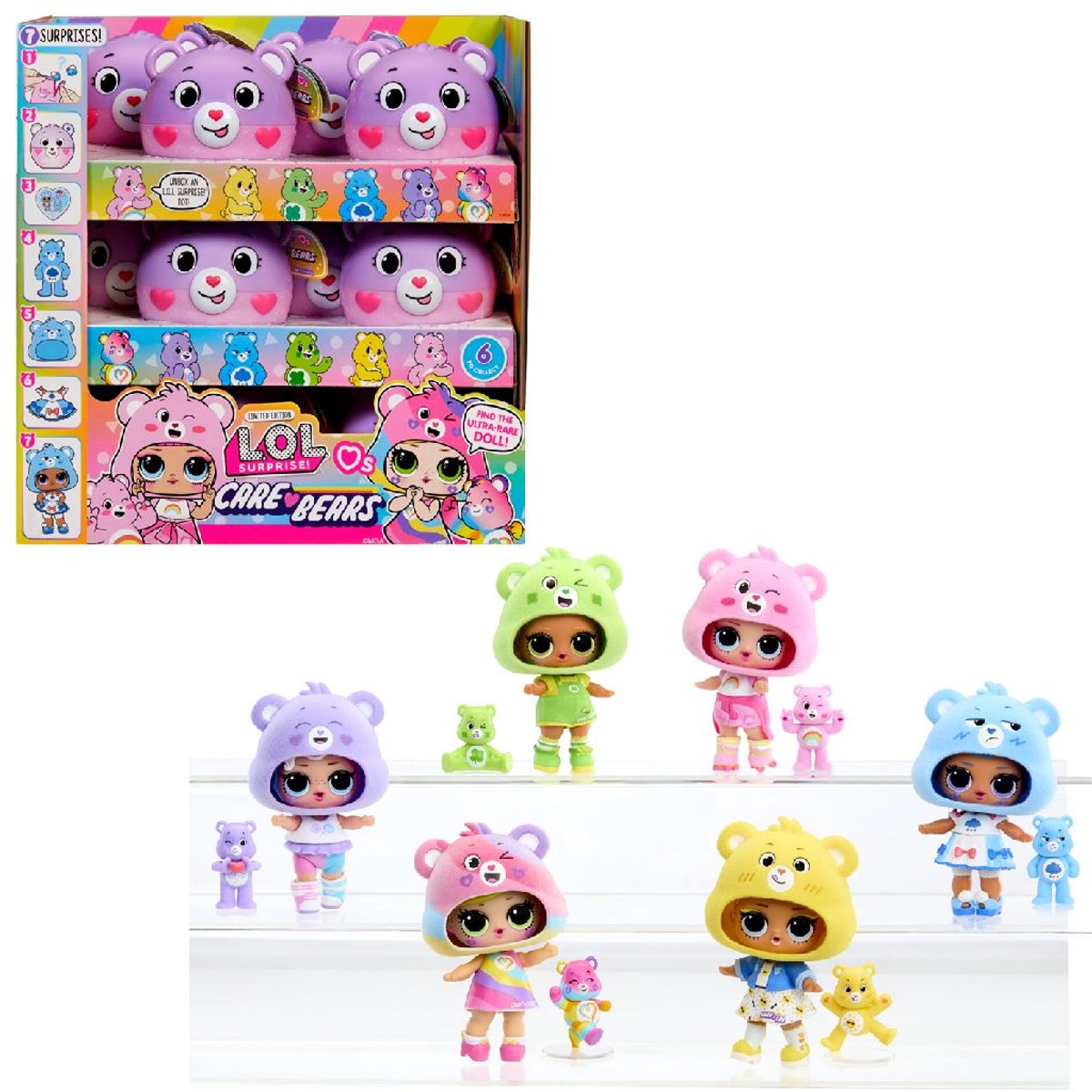 LOL Surprise - Loves care bears tots asst. PDQ