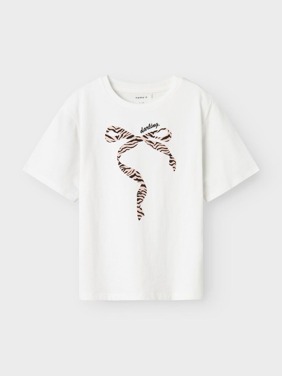 NAME IT G NKFLISEMARIE shirt - bright white - 122/128
