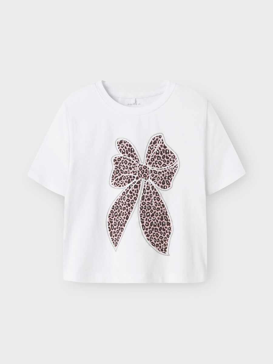 NAME IT G NMFLEOANJA shirt - bright white - 104