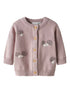 NAME IT G NBFLINIE cardigan - burnished lilac - 56