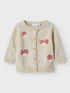 NAME IT G NBFLINIE cardigan - peyote mel.- 56