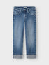 NAME IT G NKFROSE straight fold jeans 4224-AZ - med. blue - 140