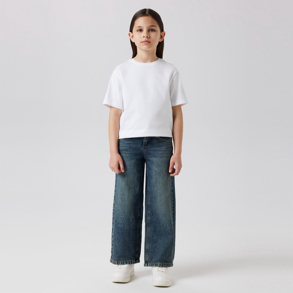 NAME IT G NKFROSE wide jeans 5529-BE - vintage dark blue - 146