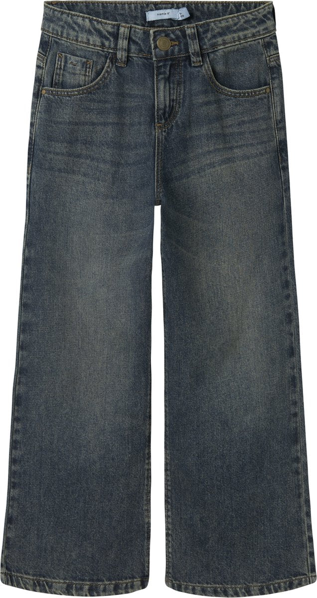 NAME IT G NKFROSE wide jeans 5529-BE - vintage dark blue - 146