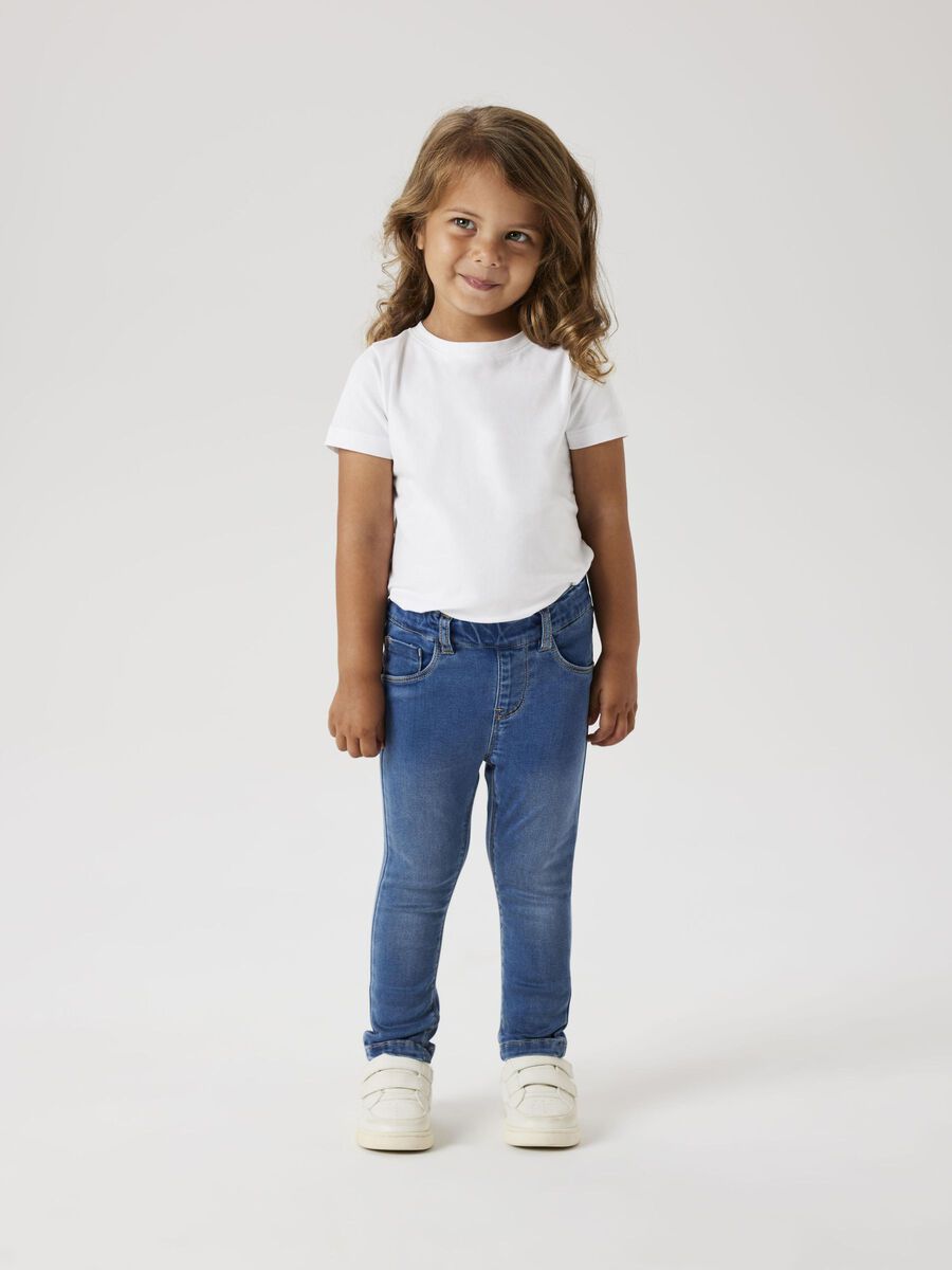 NAME IT G NMFSALLI slim legging denim 5357-TO - med. blue - 110