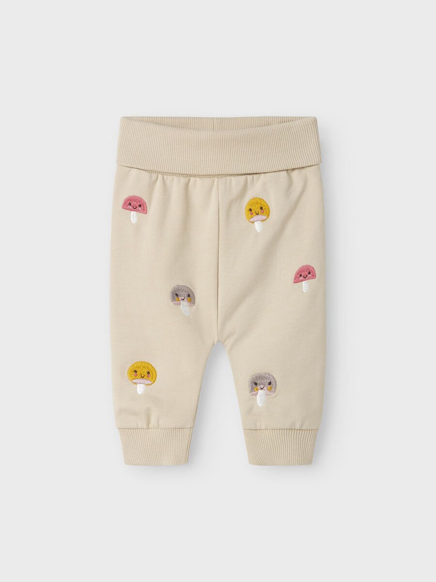 NAME IT G NBFLAMELLA Sweat broek - peyote - 62
