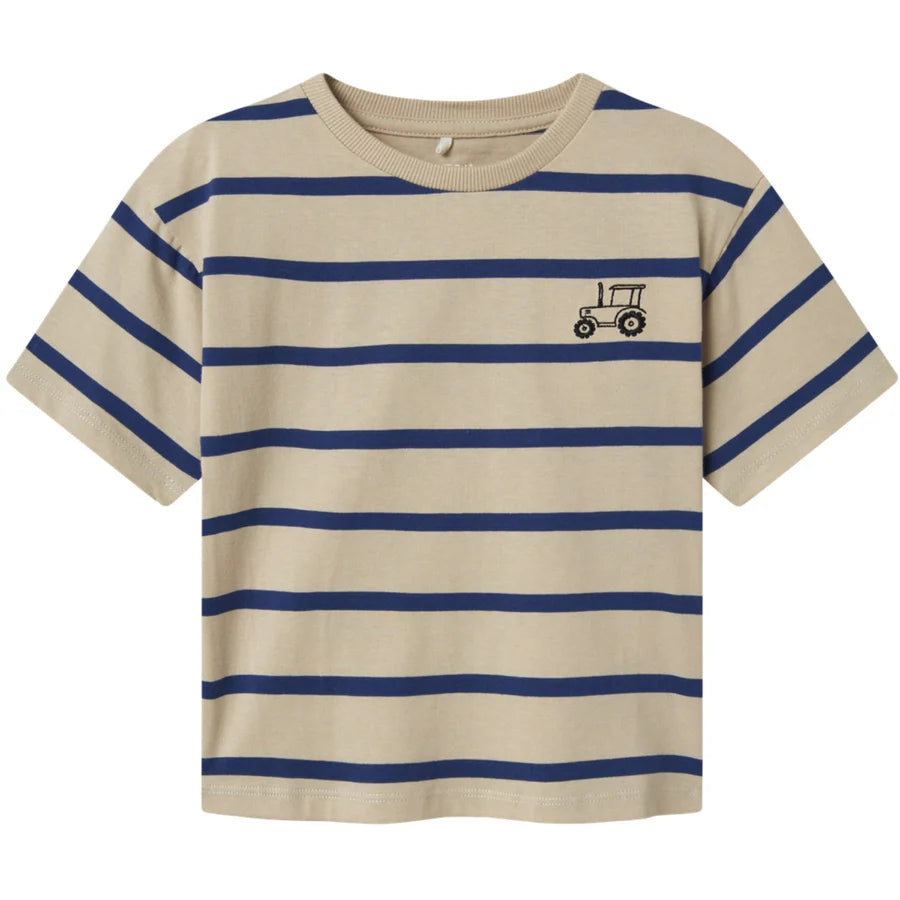 NAME IT B NMMLAVON Shirt - peyote sodalite blue - 80
