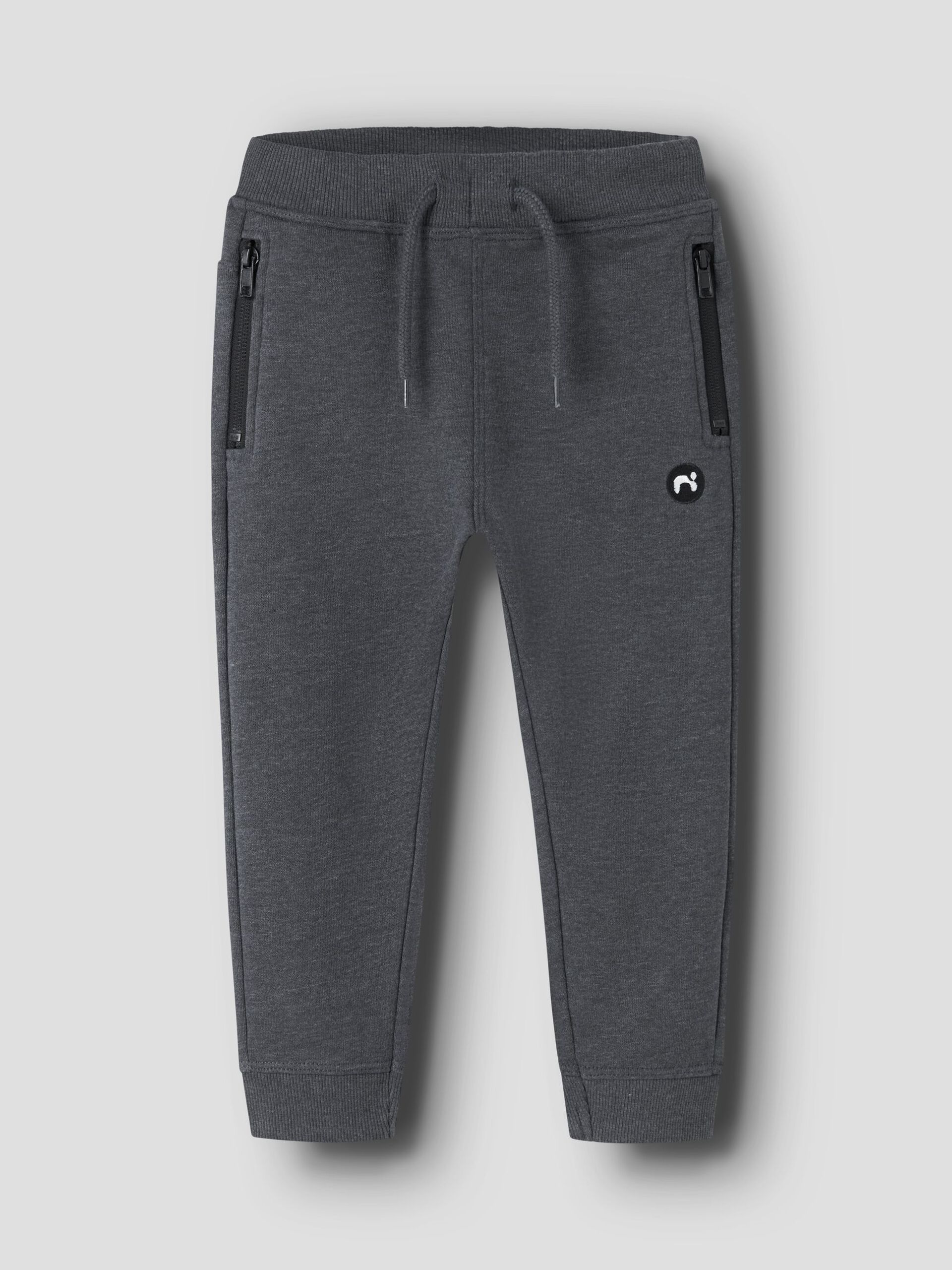 NAME IT B NMMVIMO Sweat broek - dark grey mel.- 110