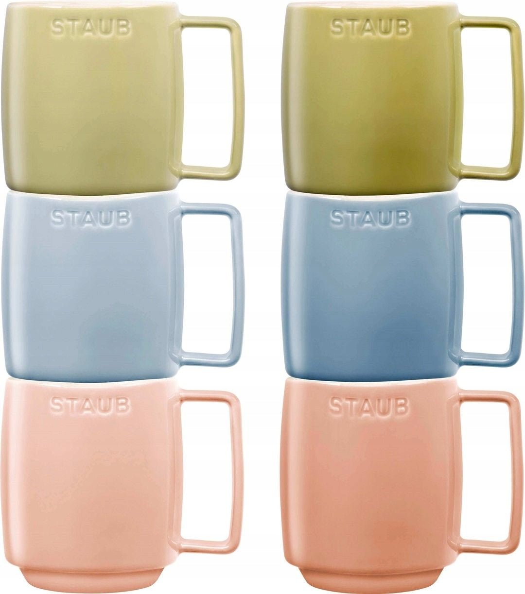 STAUB Set mokken 350ml 6st.- macaron ass.