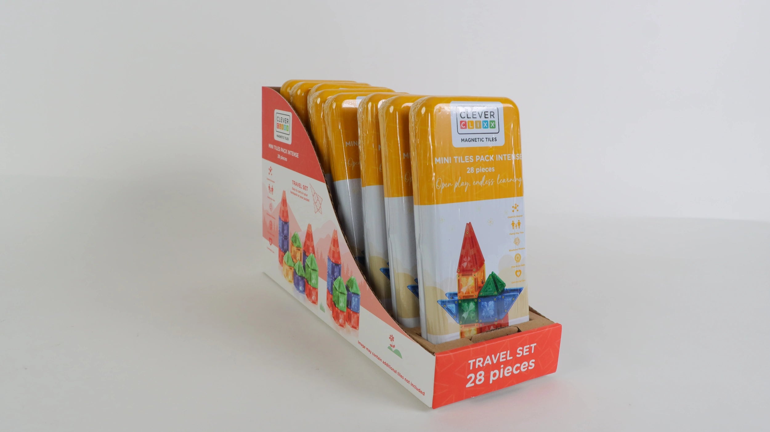 CLEVERCLIXX Mini Tiles Pack - Intense 28st.