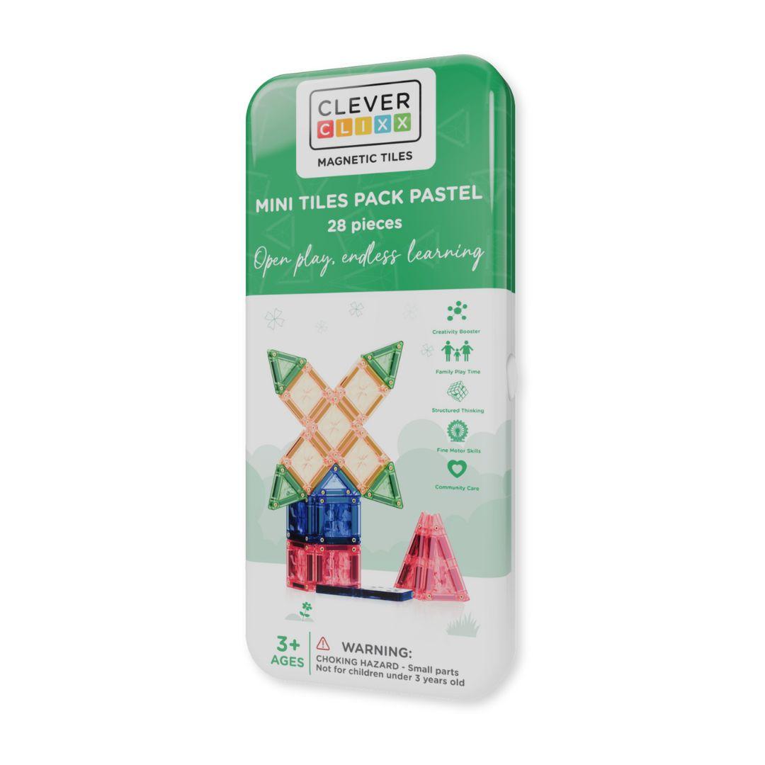 CLEVERCLIXX Mini Tiles Pack - Pastel 28st.